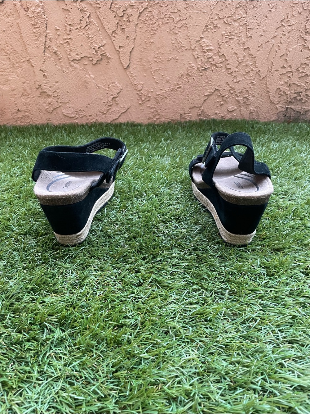 Aetrex Sydney Quarter Strap Espadrille Wedge - Picture 4 of 7